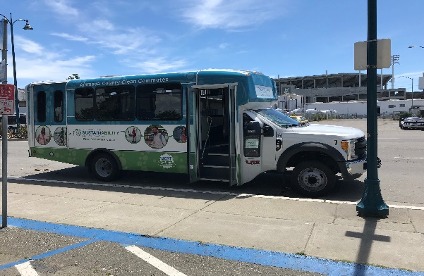 Photo of a County hybrid vehicle.